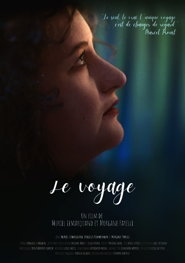 Poster of the short film Le voyage from Muriel Lemarquand